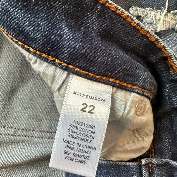 Women's Molly Isadora boutique Boyfriend Jeans - Picture 7 of 12